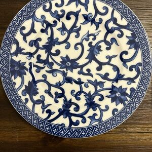 Lauren Ralph Lauren Blue and White Salad Plate 2